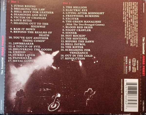 Judas Priest : The Essential Judas Priest (2xCD, Comp, RM)