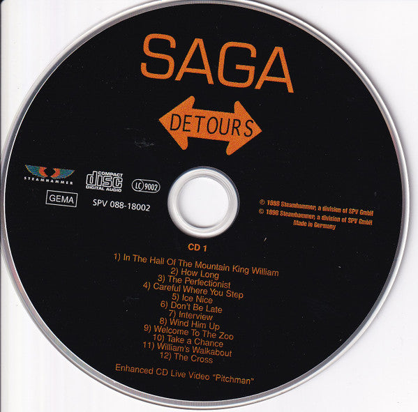 Saga (3) : Detours (2xCD, Album, Enh)