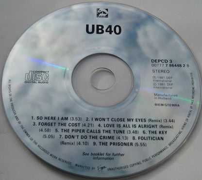UB40 : UB44 (CD, Album, RE)
