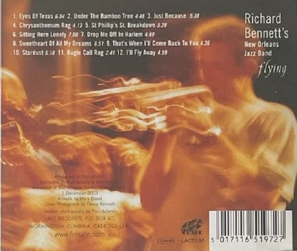 Richard Bennett's New Orleans Jazz Band : Flying (CD, Album)