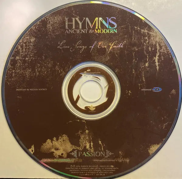 Various : Passion (Hymns Ancient & Modern: Live Songs Of Our Faith) (CD, Comp, Enh, S/Edition)