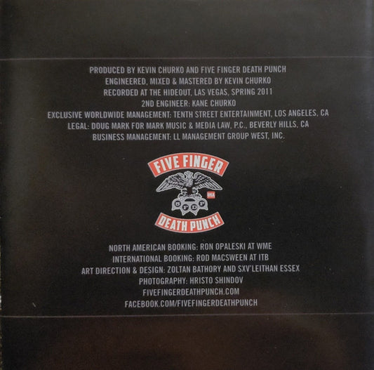 Five Finger Death Punch : American Capitalist (CD, Album, RE)