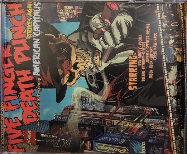 Five Finger Death Punch : American Capitalist (CD, Album, RE)