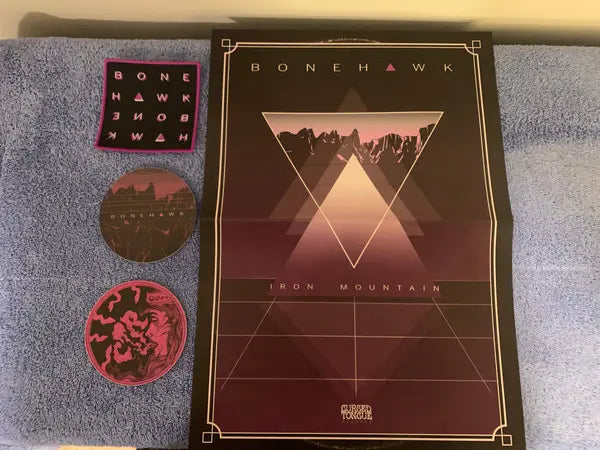 Bonehawk : Iron Mountain (LP, Ltd, Num, Cle)