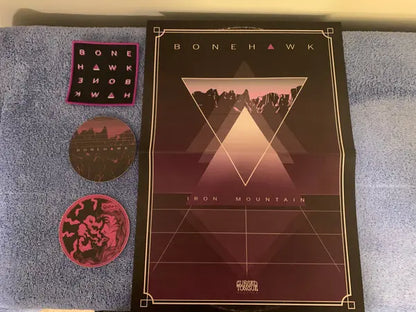 Bonehawk : Iron Mountain (LP, Ltd, Num, Cle)