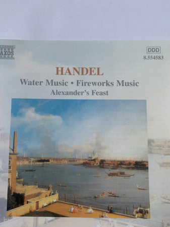 Georg Friedrich Händel : Water Music, Fireworks Music, Alexander's Feast (CD, Album)