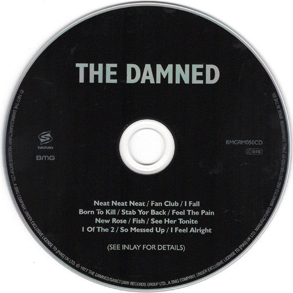 The Damned : Damned Damned Damned (CD, Album, RE, Dig)
