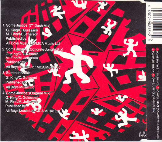 Urban Shakedown Featuring Micky Finn : Some Justice (CD, Single)