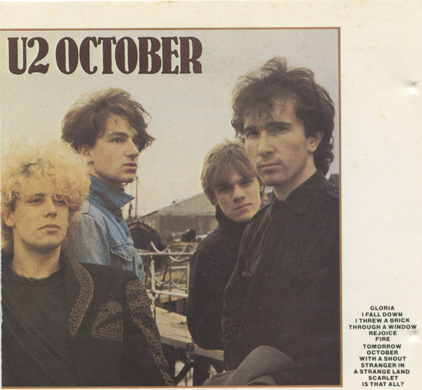 U2 : October (CD, Album, RE)