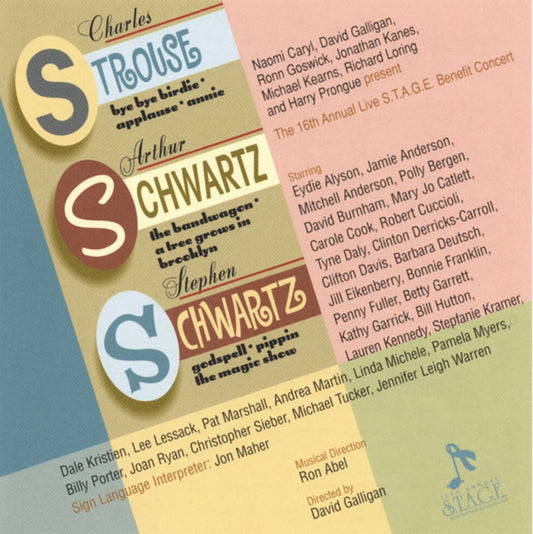 Various : Charles Strouse/Arthur Schwartz/Stephen Schwartz (2xCD, Album)