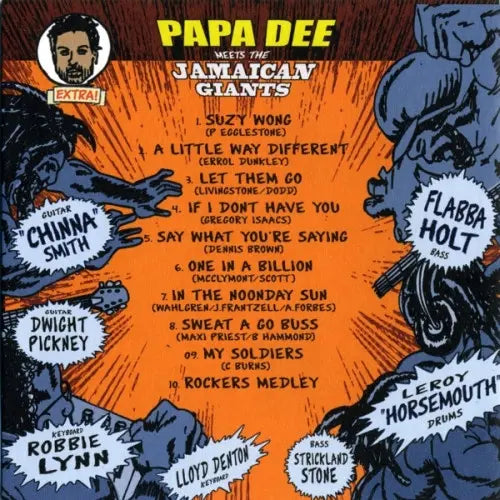 Papa Dee : Papa Dee Meets The Jamaican Giants (CD, Album)