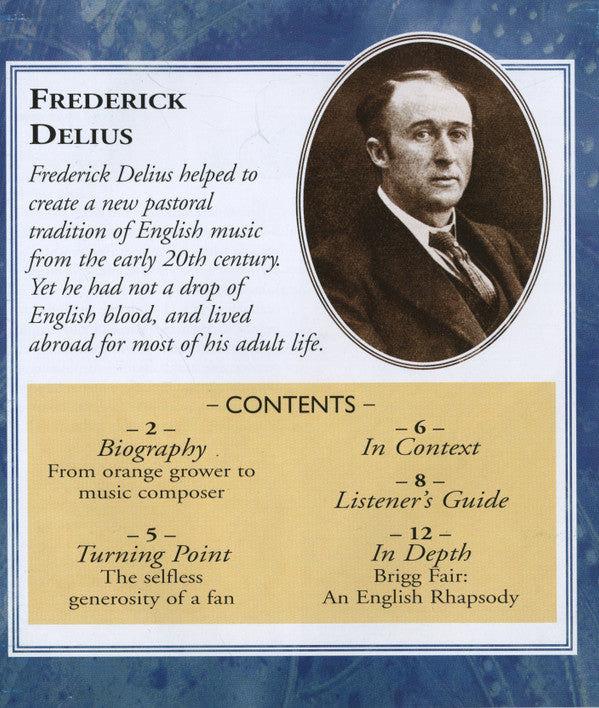 Frederick Delius : Pastoral Rhapsody (CD, Comp, Har)