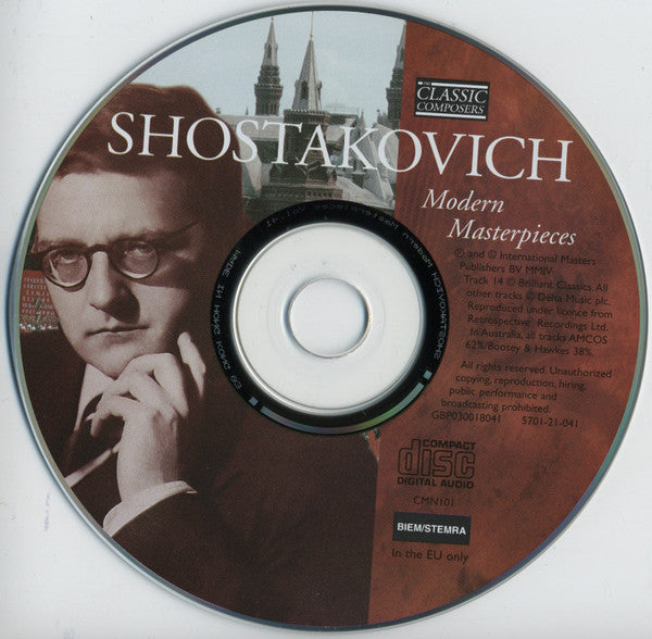 Dmitri Shostakovich : Modern Masterpieces (CD, Comp, Har)