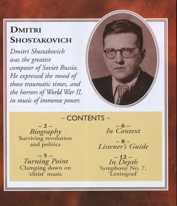 Dmitri Shostakovich : Modern Masterpieces (CD, Comp, Har)
