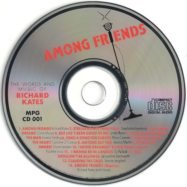 Richard Kates : Among Friends (CD, Album)