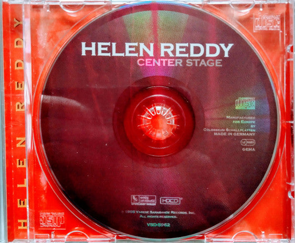 Helen Reddy : Center Stage (HDCD, Album)
