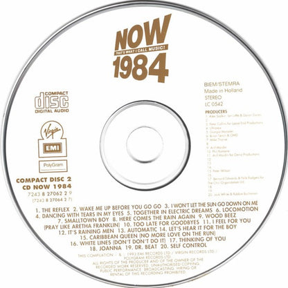 Various : Now That's What I Call Music! 1984 (2xCD, Comp, Fat)