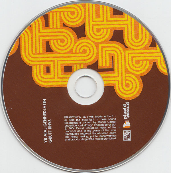 Gruff Rhys : Yr Atal Genhedlaeth (CD, Album, Env)