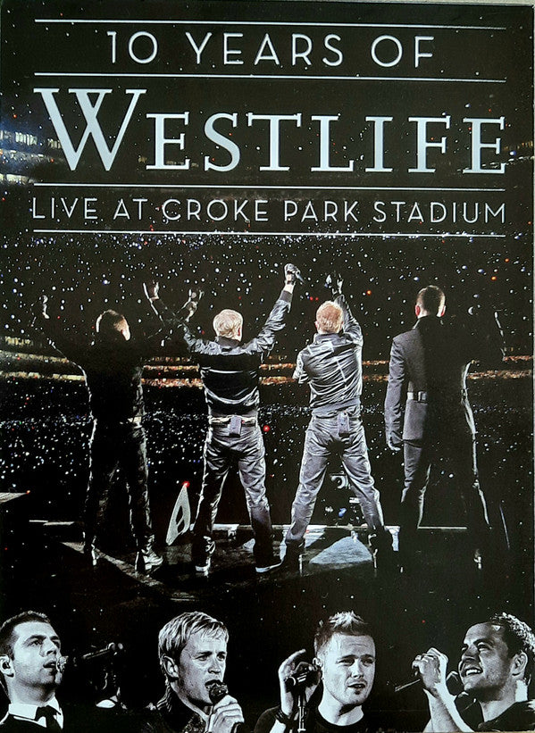 Westlife : 10 Years Of Westlife: Live At Croke Park Stadium (DVD-V, Promo, PAL, All)