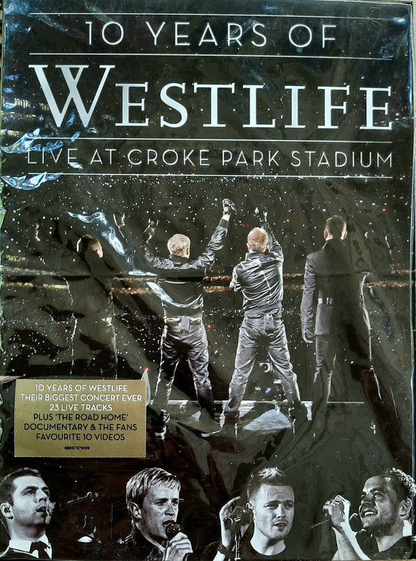 Westlife : 10 Years Of Westlife: Live At Croke Park Stadium (DVD-V, Promo, PAL, All)