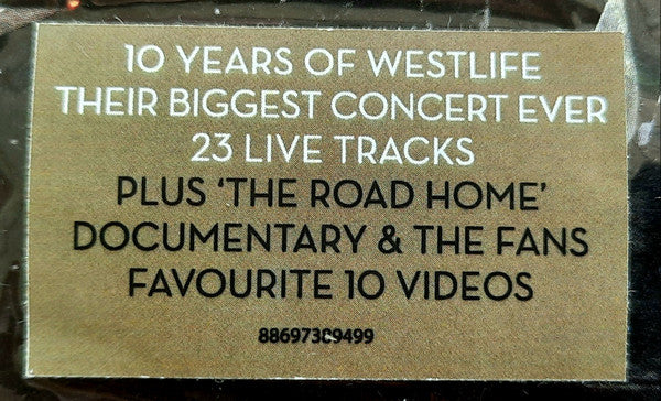 Westlife : 10 Years Of Westlife: Live At Croke Park Stadium (DVD-V, Promo, PAL, All)