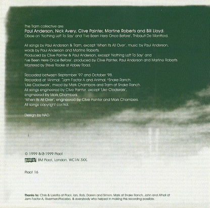 Tram : Heavy Black Frame (CD, Album)