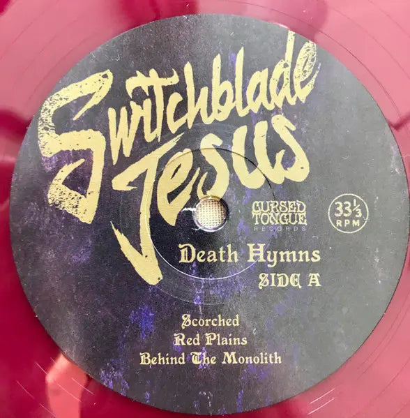 Switchblade Jesus : Death Hymns (LP, Album, Ltd, Vio)