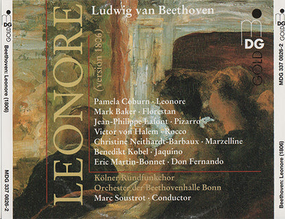 Ludwig van Beethoven, Marc Soustrot, Pamela Coburn, Jean-Philippe Lafont, Victor von Halem, Benedikt Kobel : Leonore (1806) (2xCD)