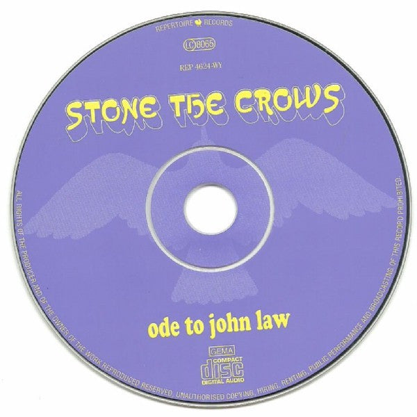 Stone The Crows : Ode To John Law (CD, Album, RE)