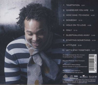 Brandon October : Temptation (CD, Album)