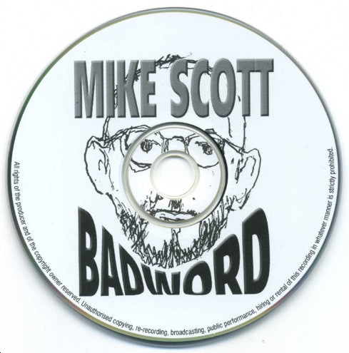 Mike Scott (21) : Badword (CD, Album)