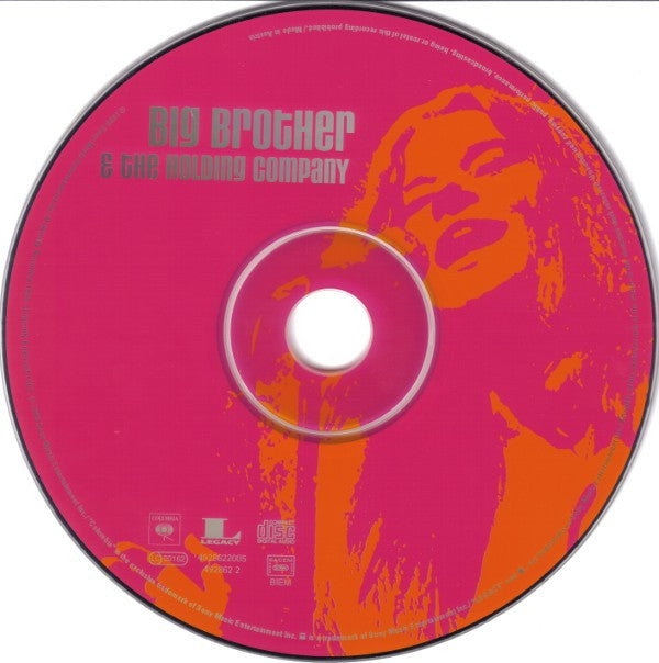 Big Brother & The Holding Company Featuring Janis Joplin : Big Brother & The Holding Company (CD, Album, RE, RM)