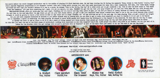 AntiProduct : ...Plus A Cast Of Thousands Live (CD, EP)