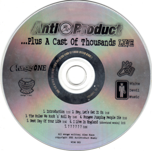 AntiProduct : ...Plus A Cast Of Thousands Live (CD, EP)