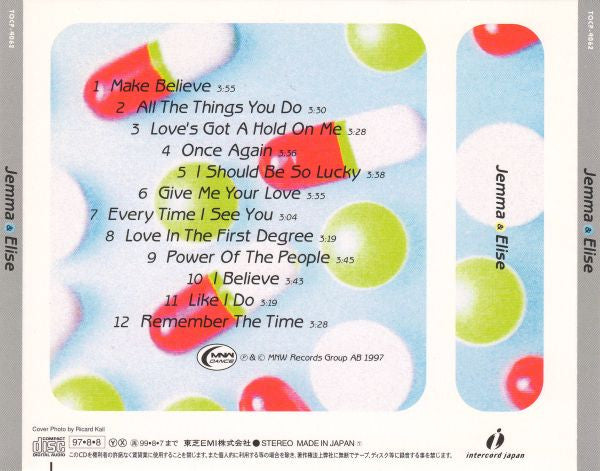 Jemma And Elise : Jemma & Elise (CD, Album)