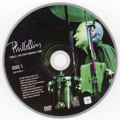 Phil Collins : Finally... The First Farewell Tour (2xDVD-V, Copy Prot., Multichannel, PAL, Sli)
