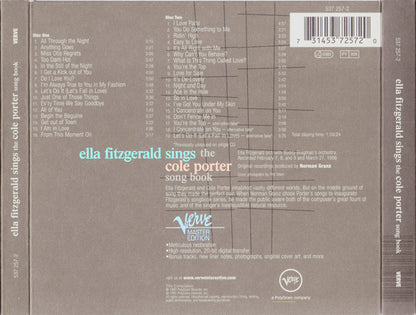 Ella Fitzgerald : Sings The Cole Porter Song Book (2xCD, Album, RE, RM, UNI)