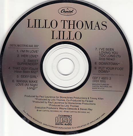 Lillo Thomas : Lillo (CD, Album)