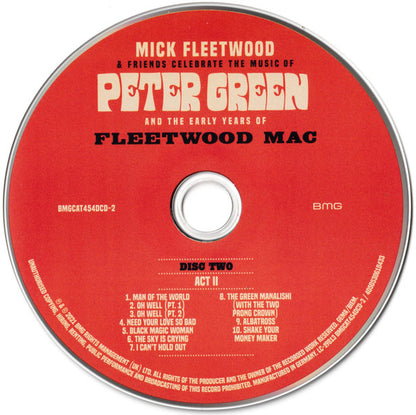 Mick Fleetwood & Friends : Celebrate The Music Of Peter Green And The Early Years Of Fleetwood Mac (2xCD, Album)