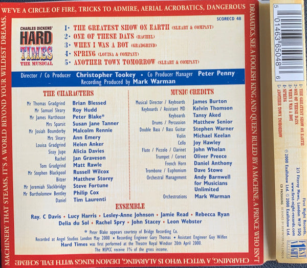 Various : Charles Dickens' Hard Times: The Musical (CD, EP)