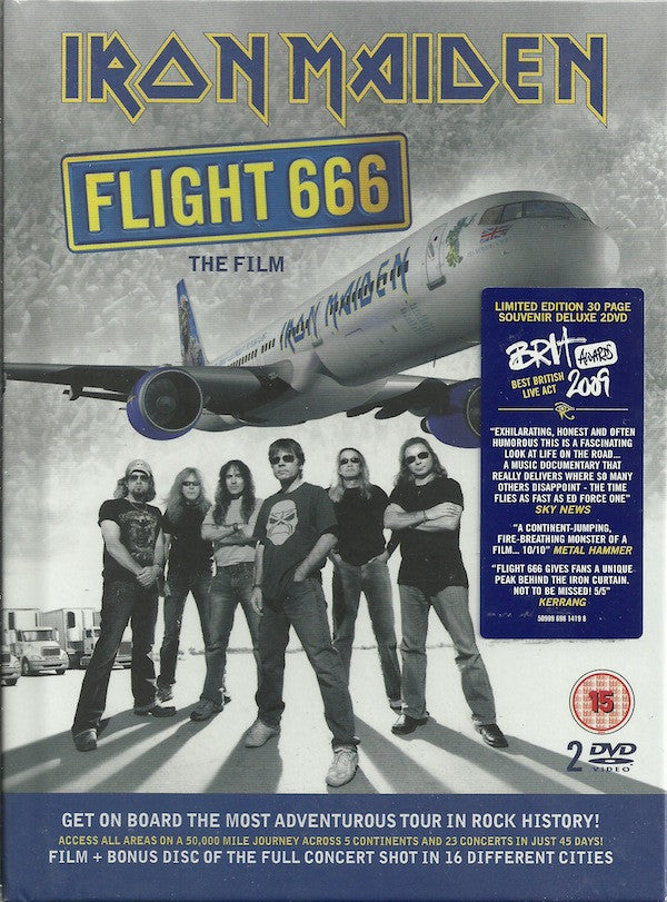 Iron Maiden : Flight 666 (The Film) (2xDVD-V, Dlx, Ltd, Multichannel, PAL, dts)