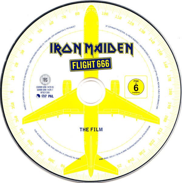 Iron Maiden : Flight 666 (The Film) (2xDVD-V, Dlx, Ltd, Multichannel, PAL, dts)