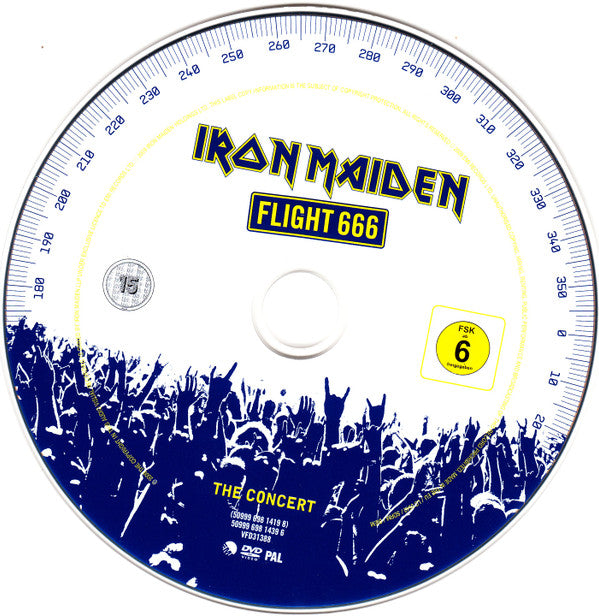 Iron Maiden : Flight 666 (The Film) (2xDVD-V, Dlx, Ltd, Multichannel, PAL, dts)