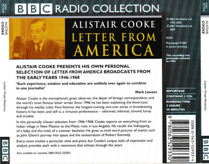Alistair Cooke (2) : Letter From America (3xCD, RE + 3xCD, RE + 4xCD + 3xCD, RE + Box, Comp)