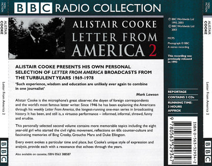 Alistair Cooke (2) : Letter From America (3xCD, RE + 3xCD, RE + 4xCD + 3xCD, RE + Box, Comp)