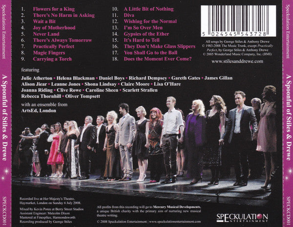 Various : A Spoonful Of Stiles & Drewe (CD, Album)