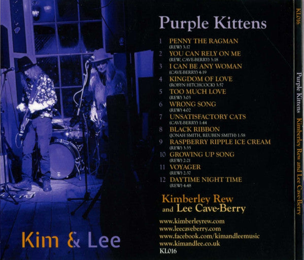 Kimberley Rew And Lee Cave-Berry : Purple Kittens (CD, Album)