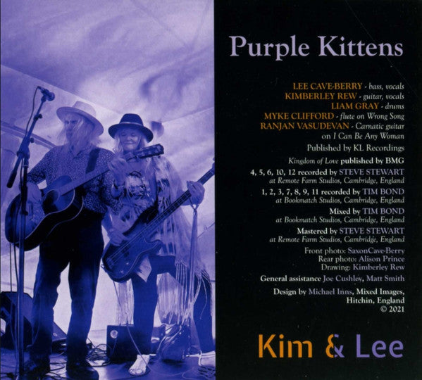 Kimberley Rew And Lee Cave-Berry : Purple Kittens (CD, Album)