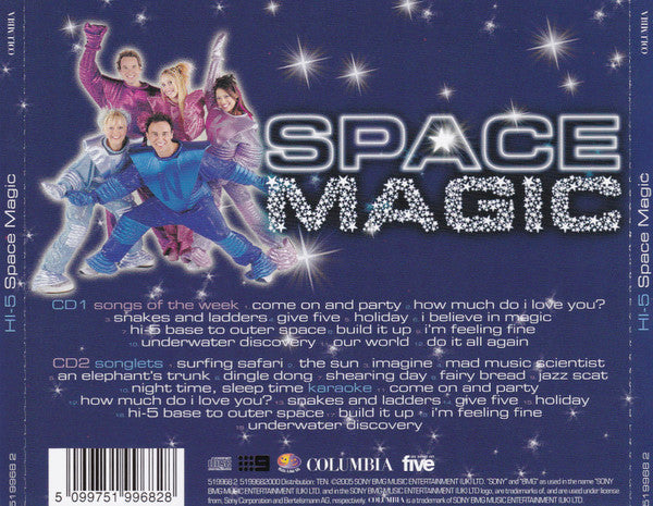 Hi-5 : Space Magic (2xCD, Album)
