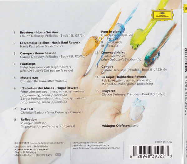 Víkingur Ólafsson : Reflections  (CD, Album)